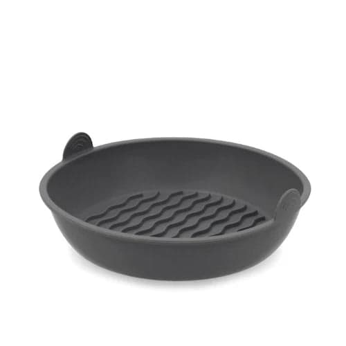 H&H - Contenitore in silicone per friggitrice ad aria tondo cm 23 - 3