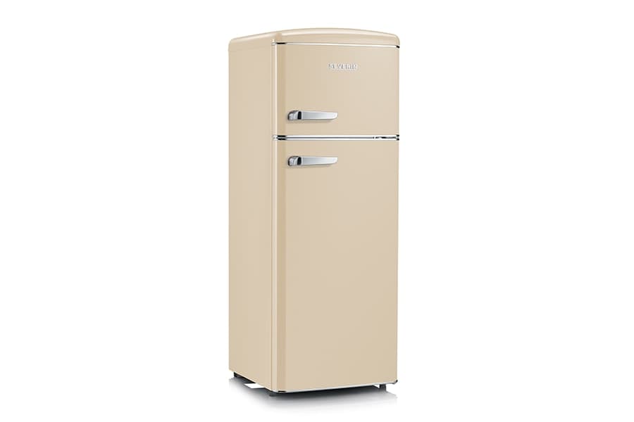 Severin Frigorifero Doppia Porta Retro' Vintage Crema Rkg 8953 Cl. D