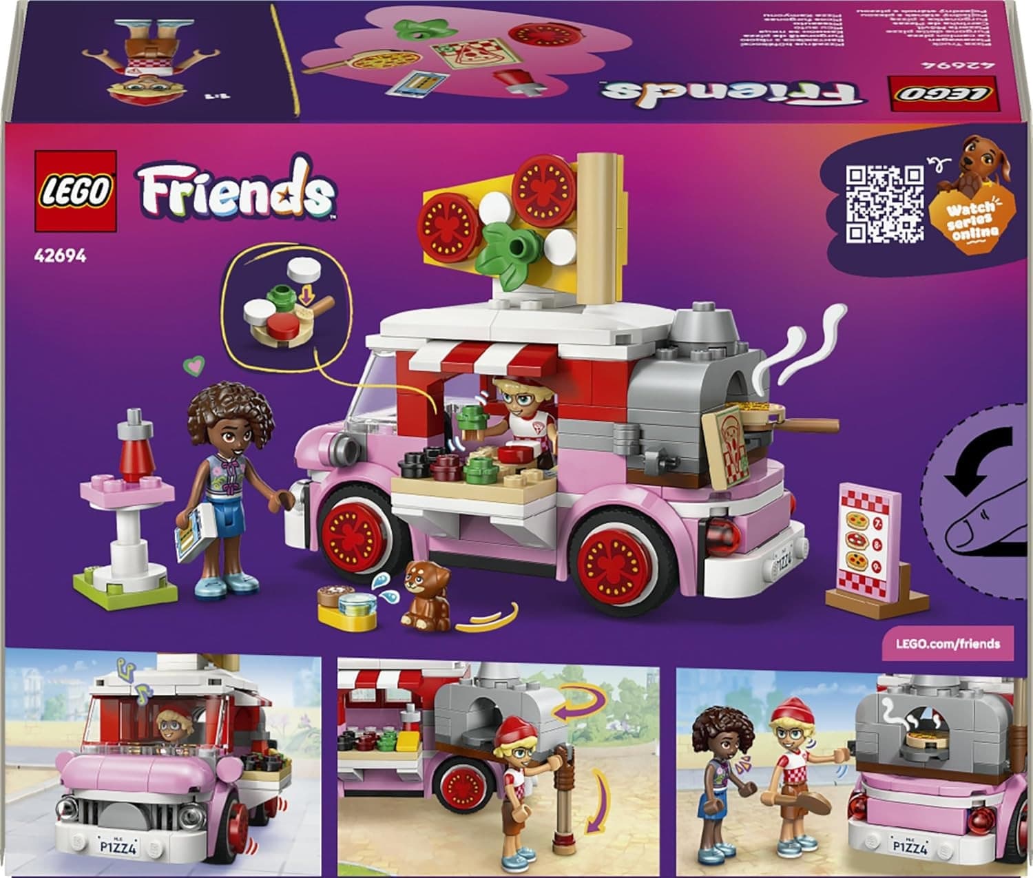 Lego Friends - Furgone delle Pizze 42694 - 6