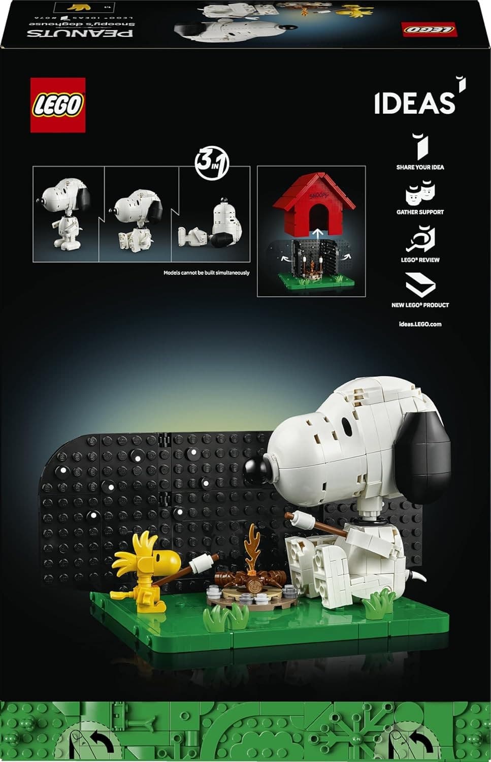 Lego Ideas - Peanuts: la Cuccia di Snoopy 21368 - 6