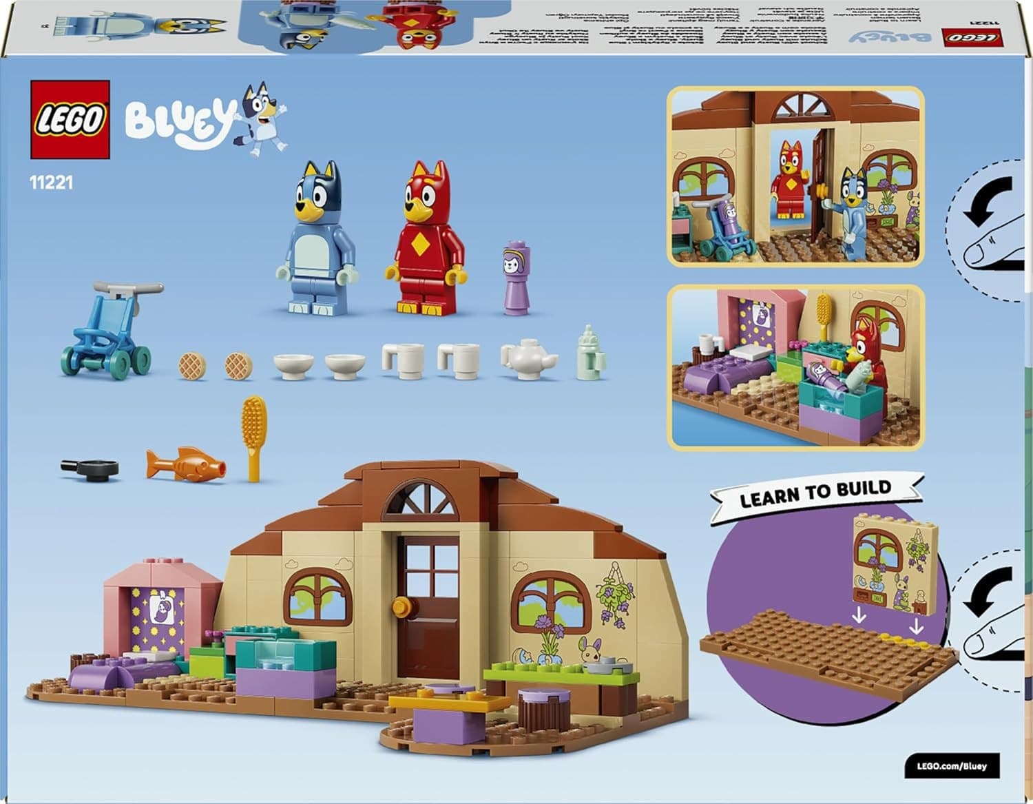Lego Bluey - A Scuola con Rusty e Bluey 11221 - 6