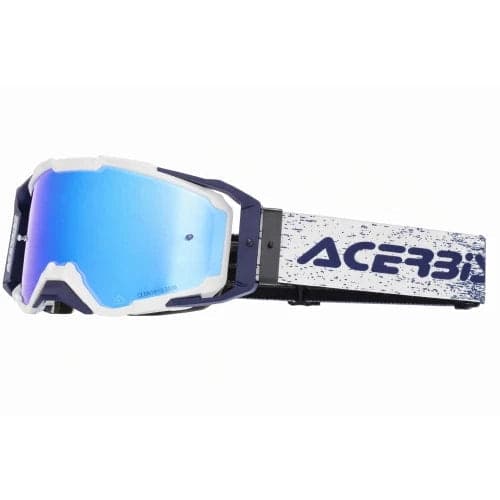 Acerbis MASCHERA VITRION MIRROR BIANCO/BLU in Autocategorizzazione Più Di Più Ideas - Casalnuovo di Napoli, commercioVirtuoso.it