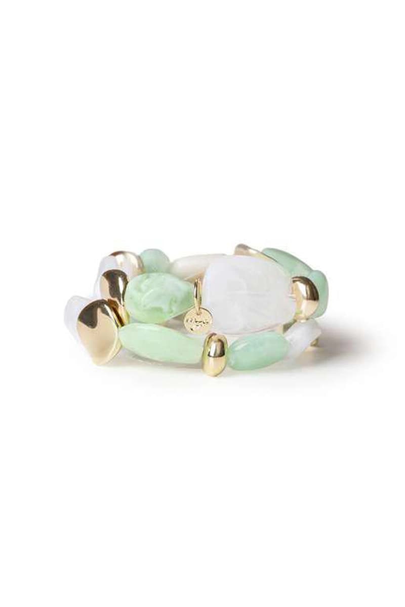 Bracciale elastico con pietre in acrilico | MYA ACCESSORIES - 2