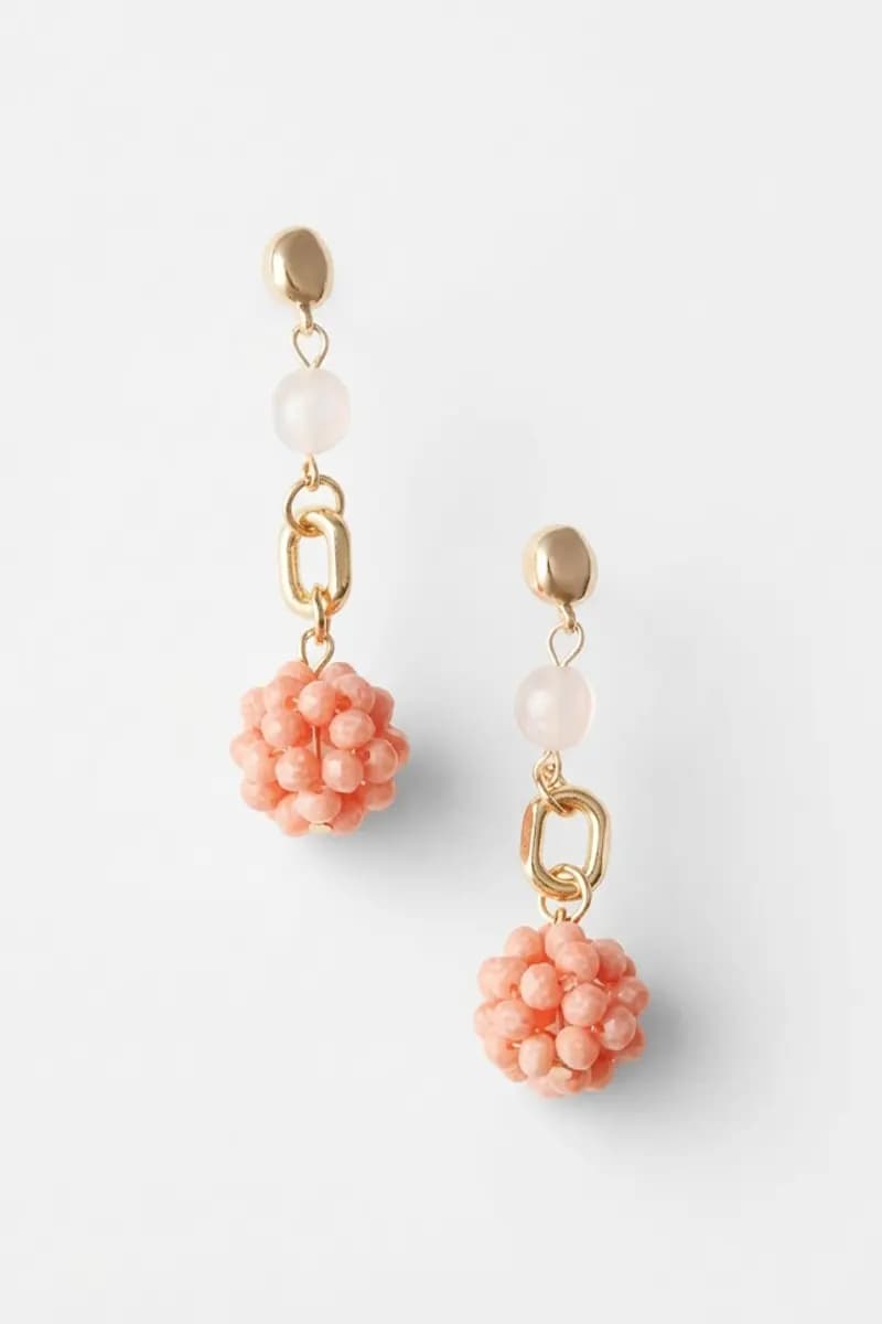 Orecchini pendenti con pietre in vetro | MYA ACCESSORIES - 2