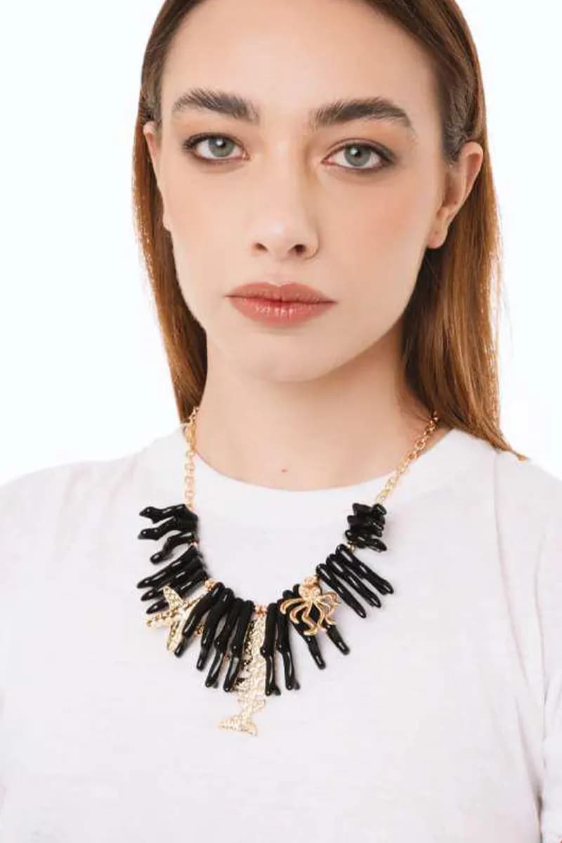 Collana girocollo con coralli in acrilico | MYA ACCESSORIES - 3