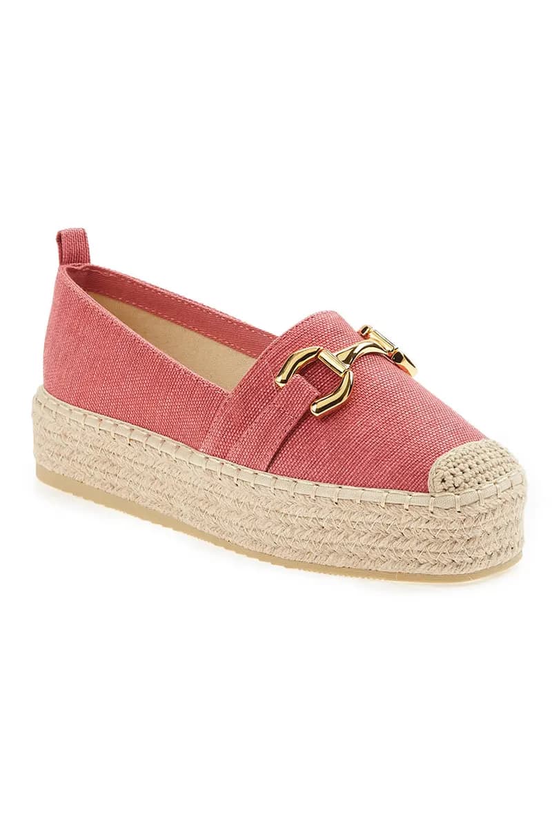 VERDE FASHION | Espadrilles flatform in tessuto - 14
