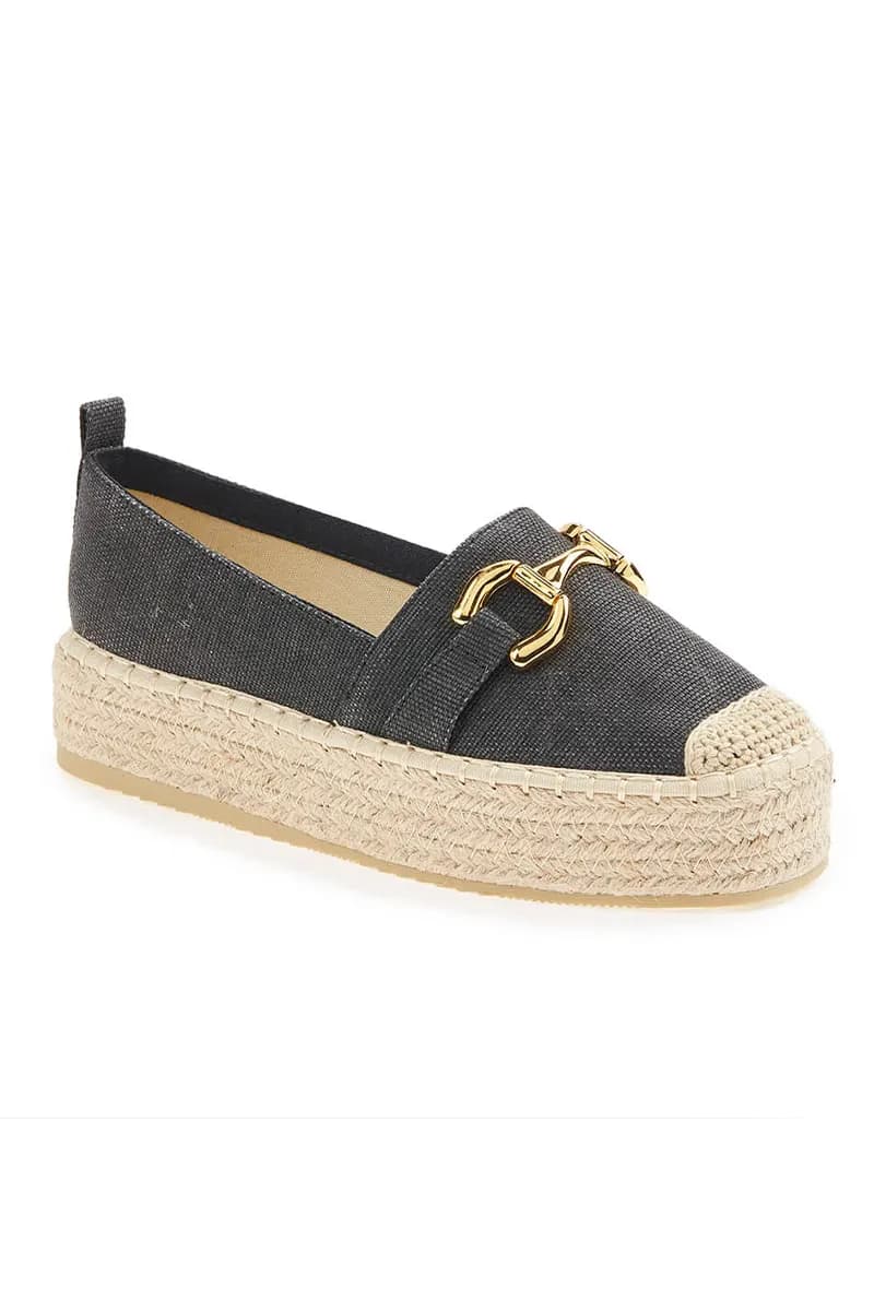 VERDE FASHION | Espadrilles flatform in tessuto - 12