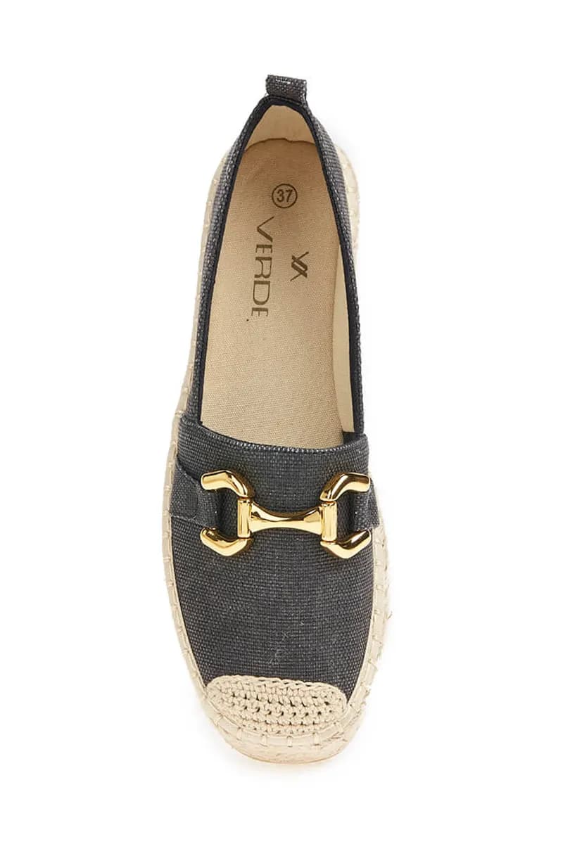 VERDE FASHION | Espadrilles flatform in tessuto - 12