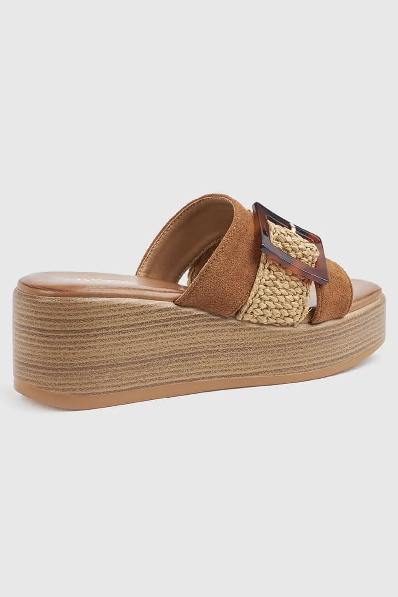 Zoccoli donna con fibbia maculata | VERDE FASHION - 4