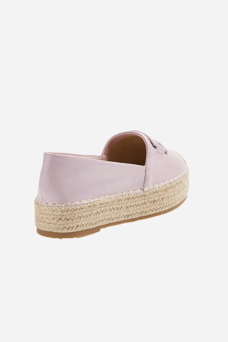 Espadrilles in ecopelle dettaglio catena | VERDE FASHION - 5