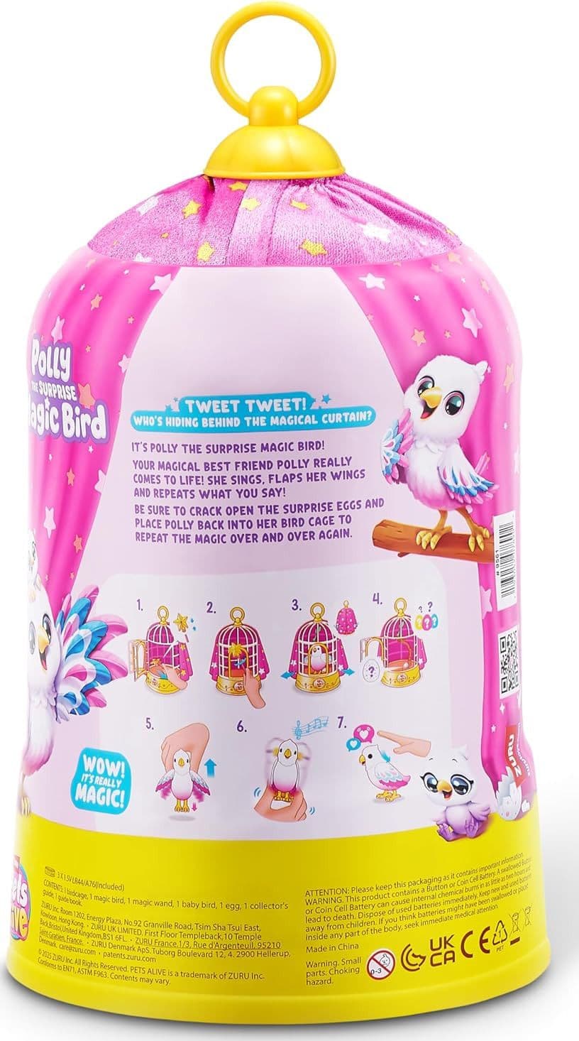 Zuru - Polly Magic Bird Pets Alive - 6