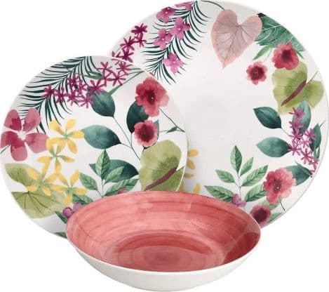 Servizio piatti 18 pezzi Kalima Multicolor in Autocategorizzazione Più Di Più Ideas - Casalnuovo di Napoli, commercioVirtuoso.it
