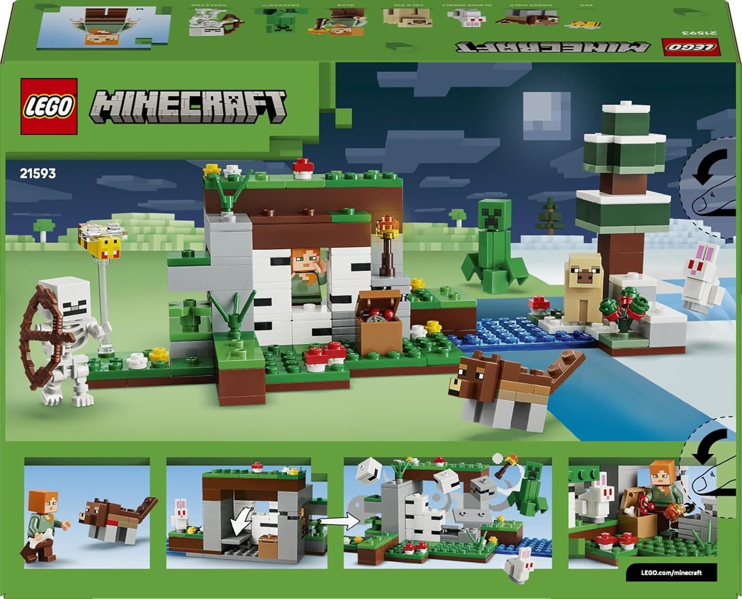 Lego Minecraft - Avventura della Prima Notte 21593 - 8