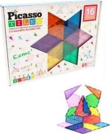 Picassso Tiles - Costruzioni Magnetiche Geometriche 16 pezzi ...