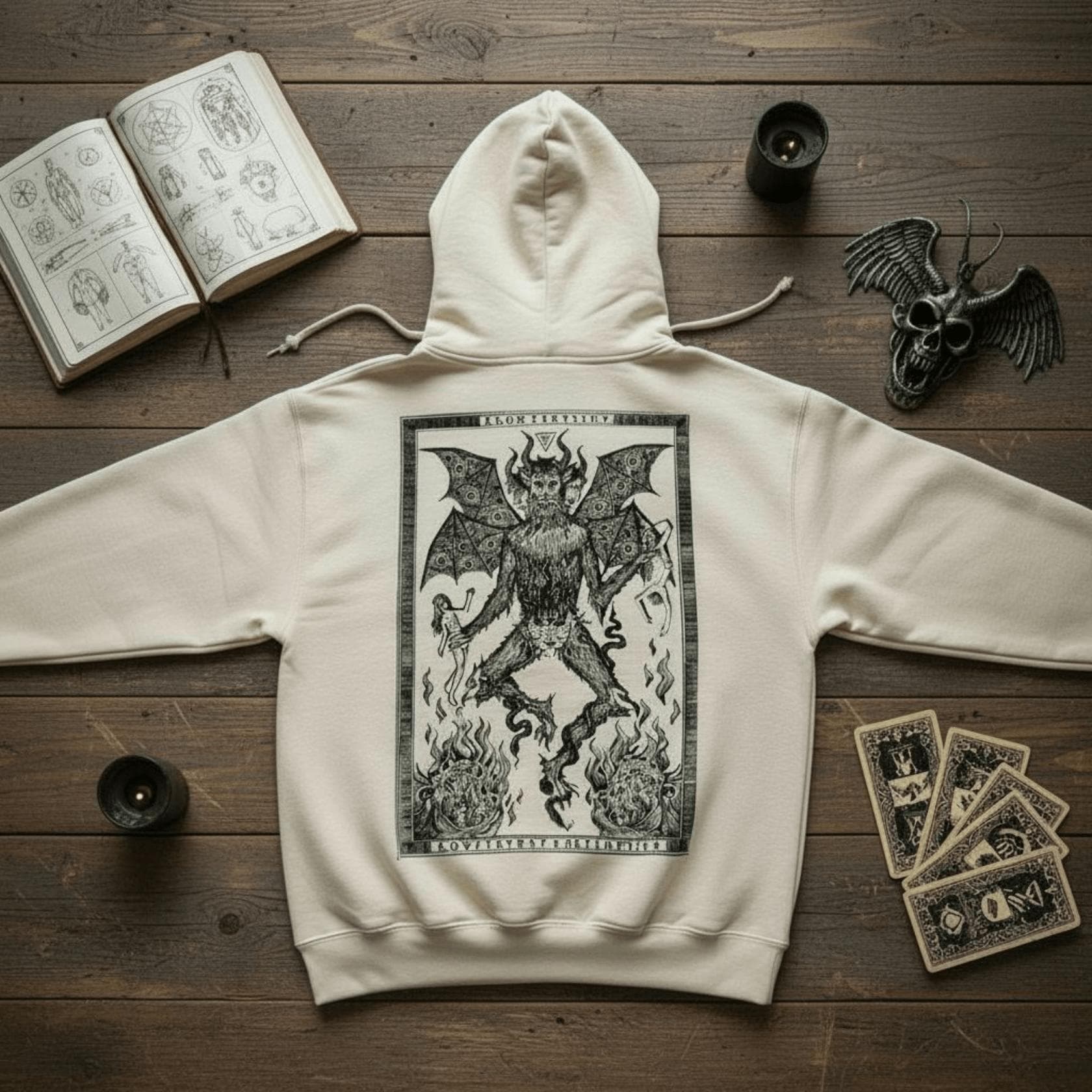 Felpa Ghettoblaster Inferno hoodie butter - 7