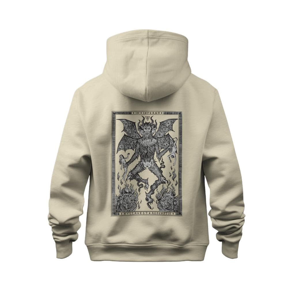 Felpa Ghettoblaster Inferno hoodie butter - 5
