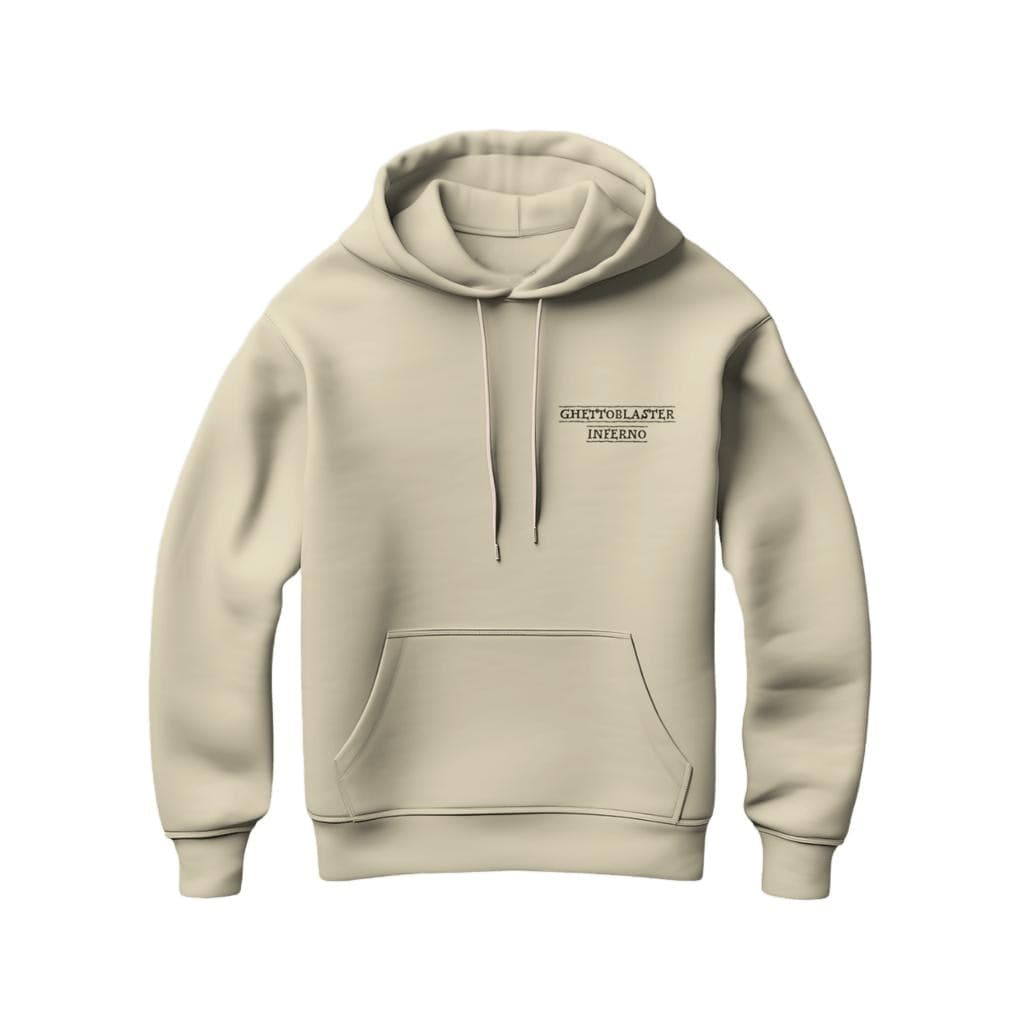 Felpa Ghettoblaster Inferno hoodie butter - 6