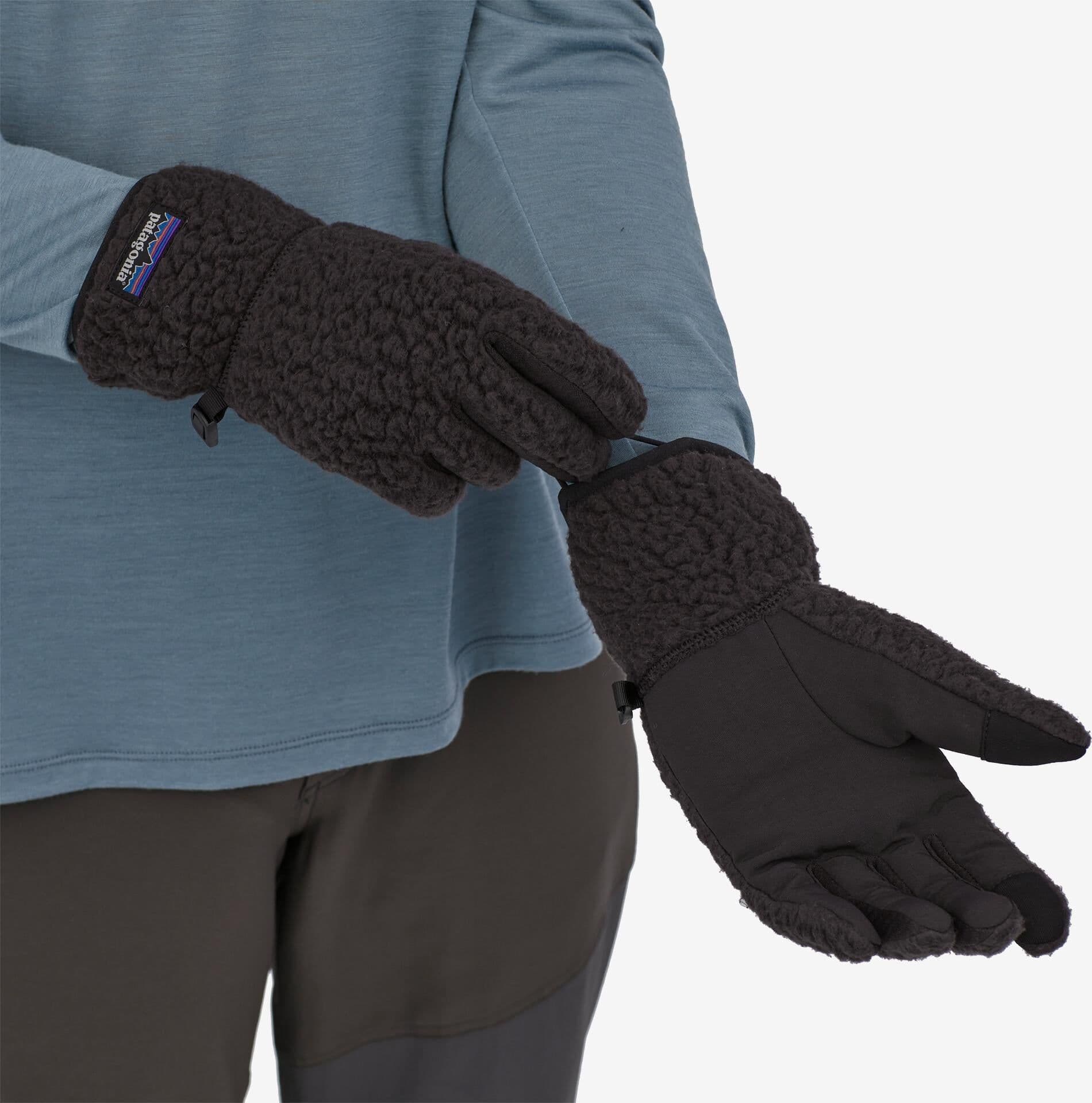 Guanti Patagonia Retro Pile Fleece black - 2