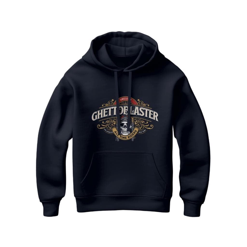 Felpa Ghettoblaster Riders hoodie navy - 5