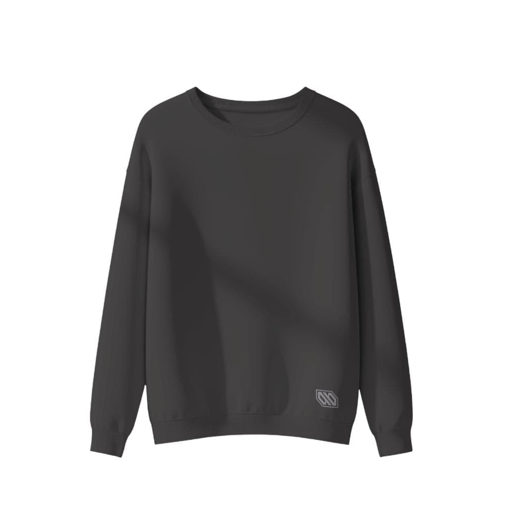 Felpa Ghettoblaster Basic crewneck asphalt grey - 5