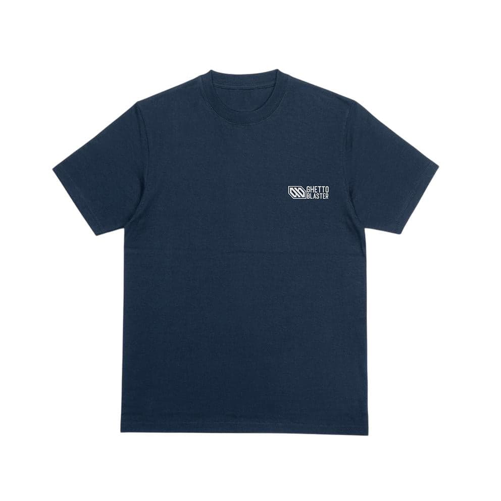 T-shirt Ghettoblaster Pizza navy - 6
