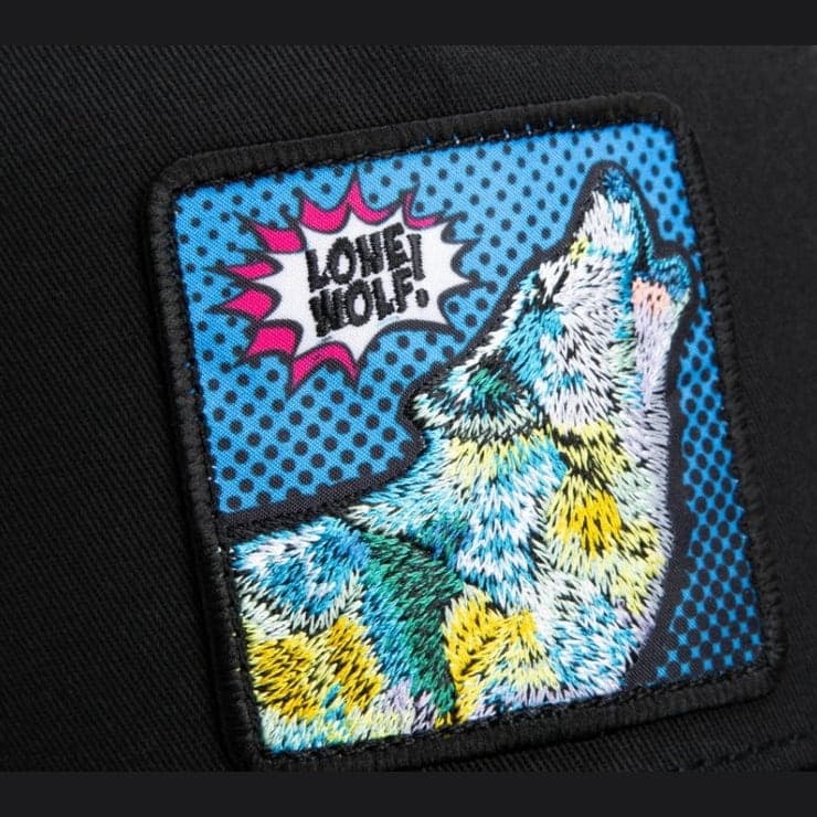 Cappello  Goorin Bros PopArt Lone Wolf r Black - 3