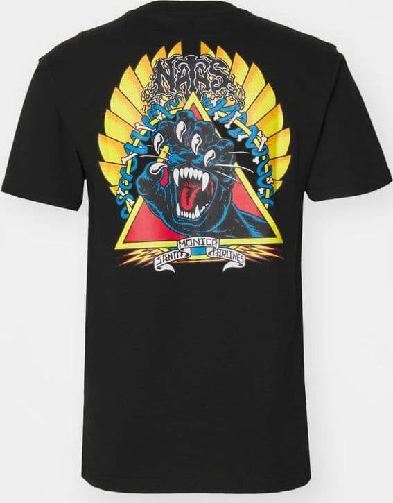 Maglietta T-shirt Santa Cruz Natas Screaming Panther black - 2