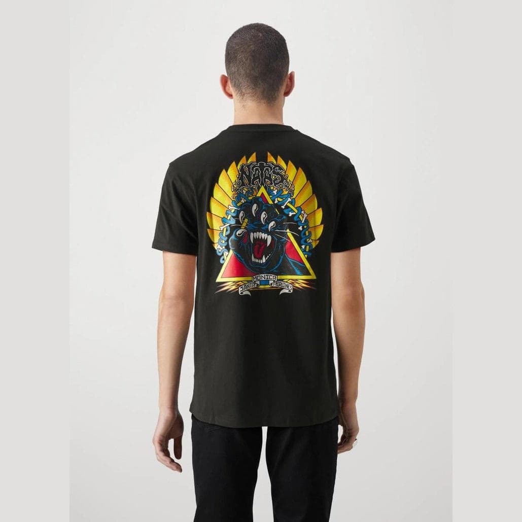 Maglietta T-shirt Santa Cruz Natas Screaming Panther black - 4