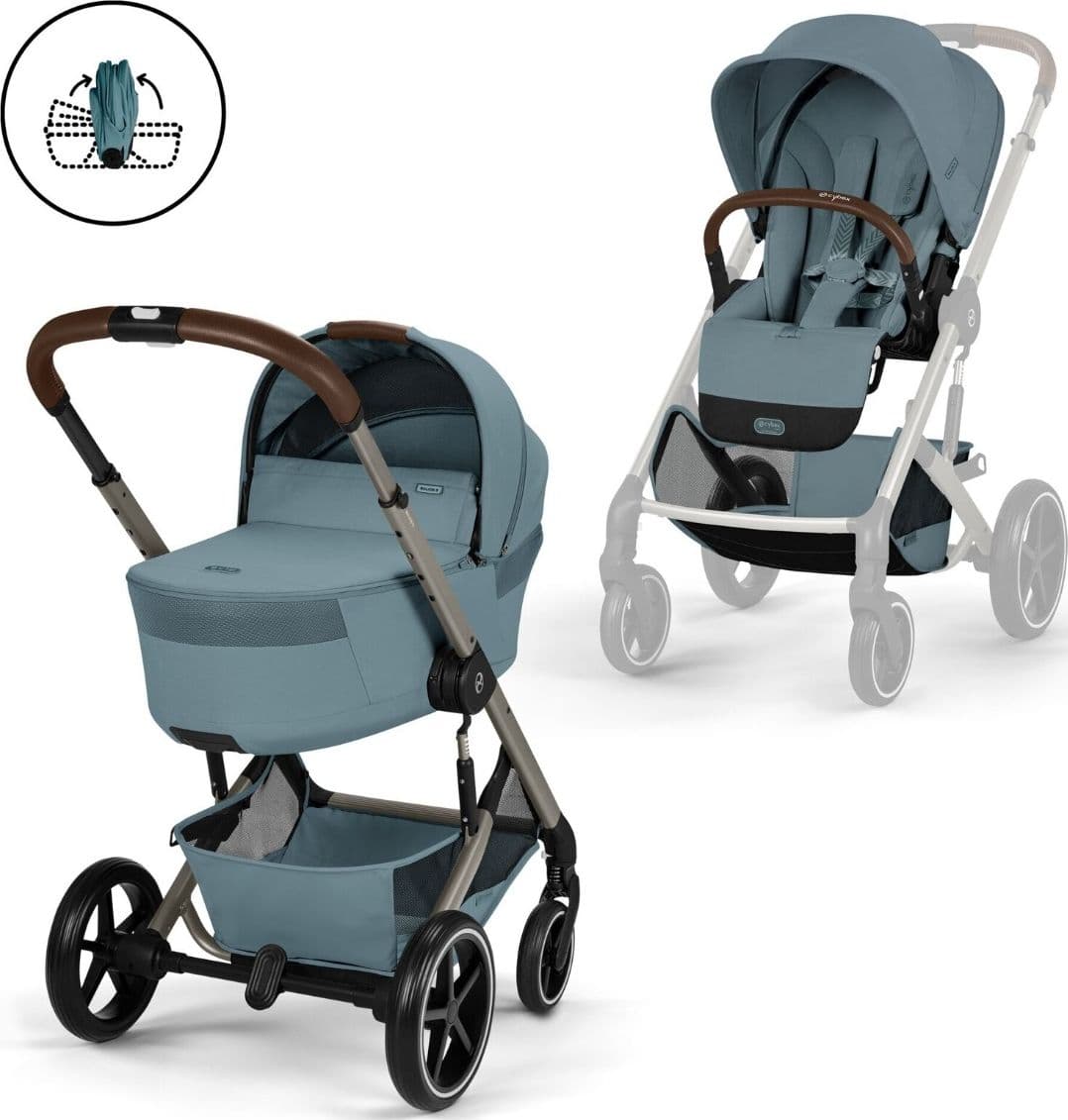 Duo Cybex Gold Balios S Lux con Navicella Richiudibile - 1