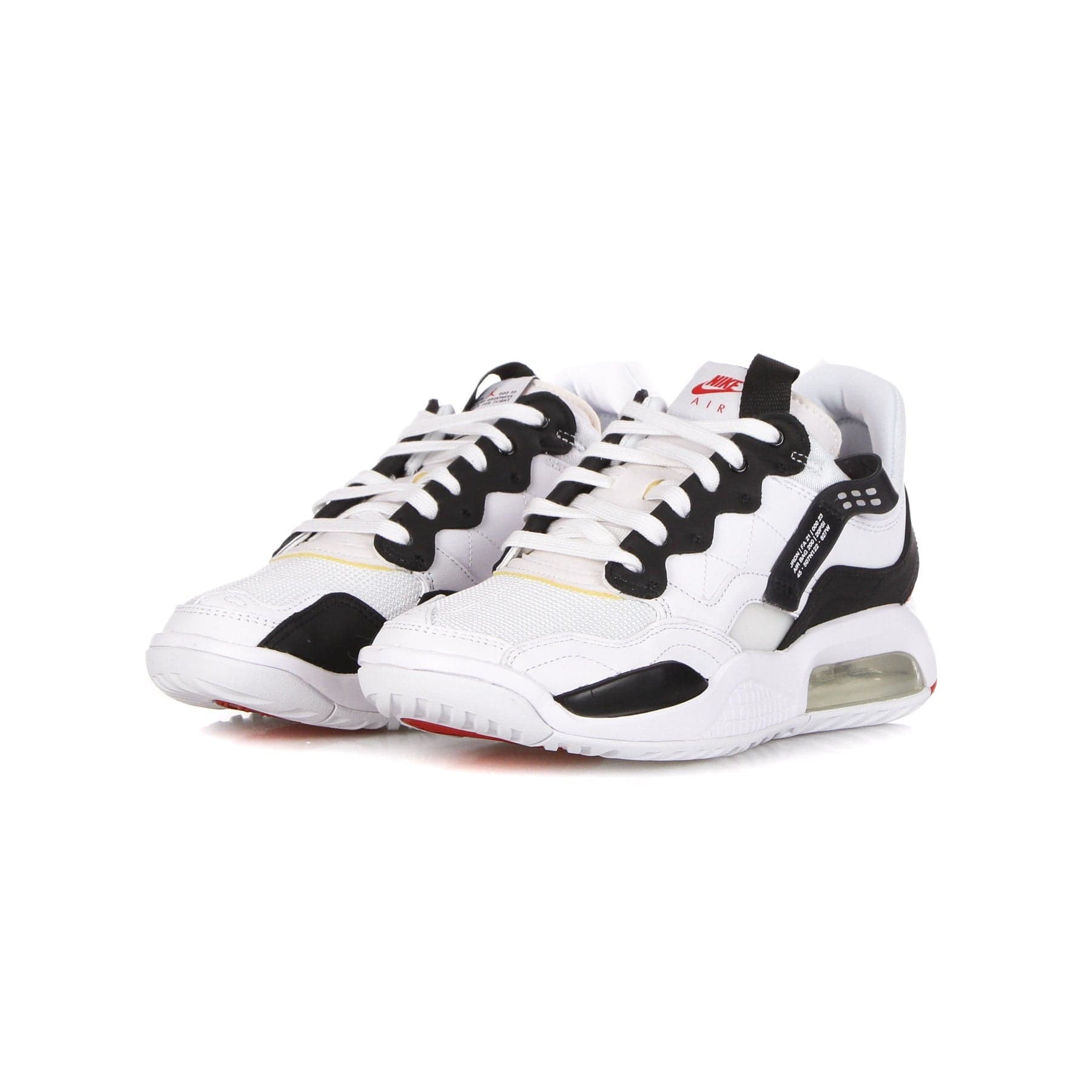 JORDAN Scarpa Bassa Uomo Jordan Ma2 White/black/university Red/lt Smoke Grey - 3