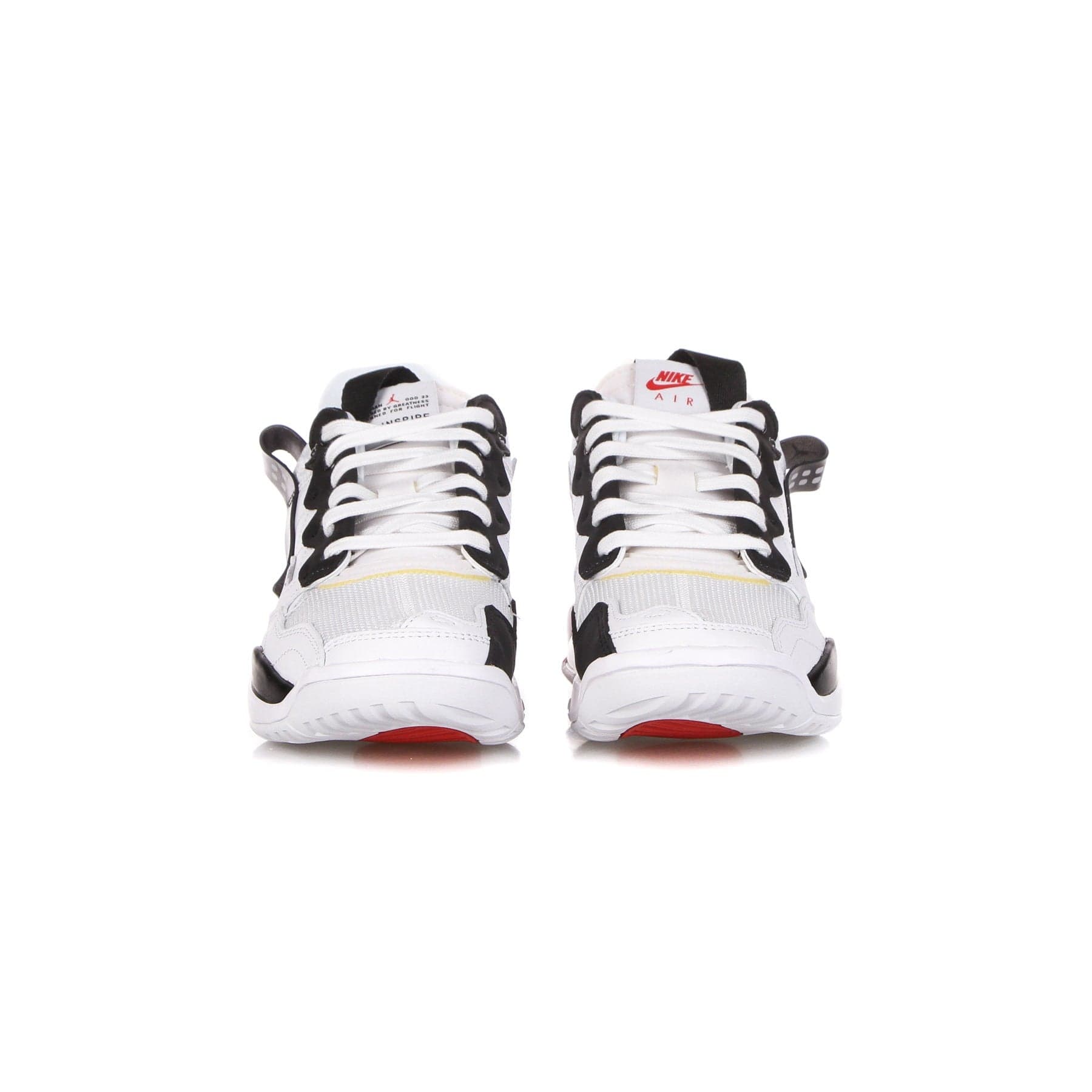 JORDAN Scarpa Bassa Uomo Jordan Ma2 White/black/university Red/lt Smoke Grey - 4