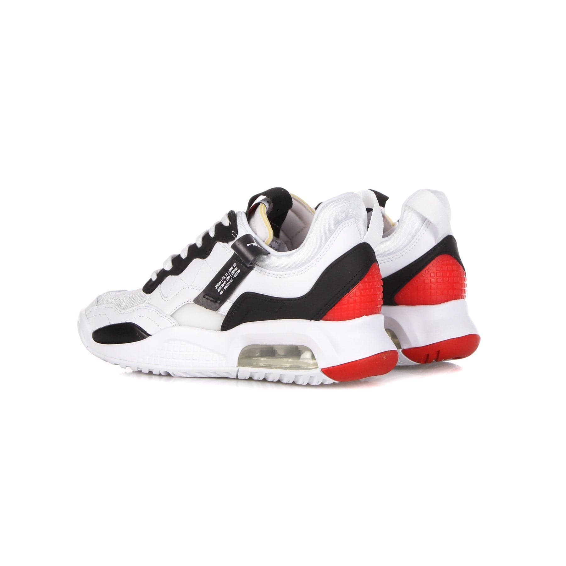 JORDAN Scarpa Bassa Uomo Jordan Ma2 White/black/university Red/lt Smoke Grey - 8