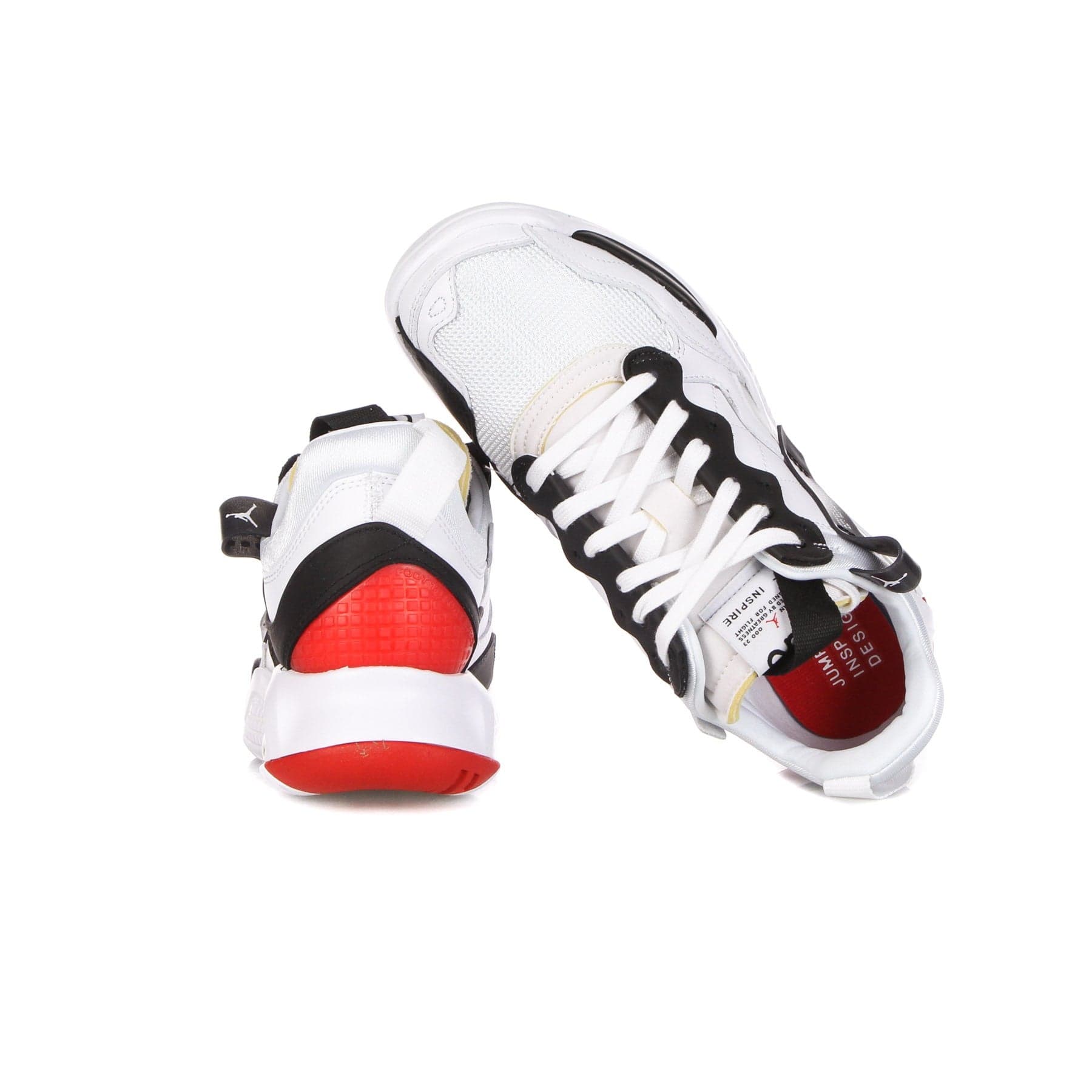 JORDAN Scarpa Bassa Uomo Jordan Ma2 White/black/university Red/lt Smoke Grey - 10
