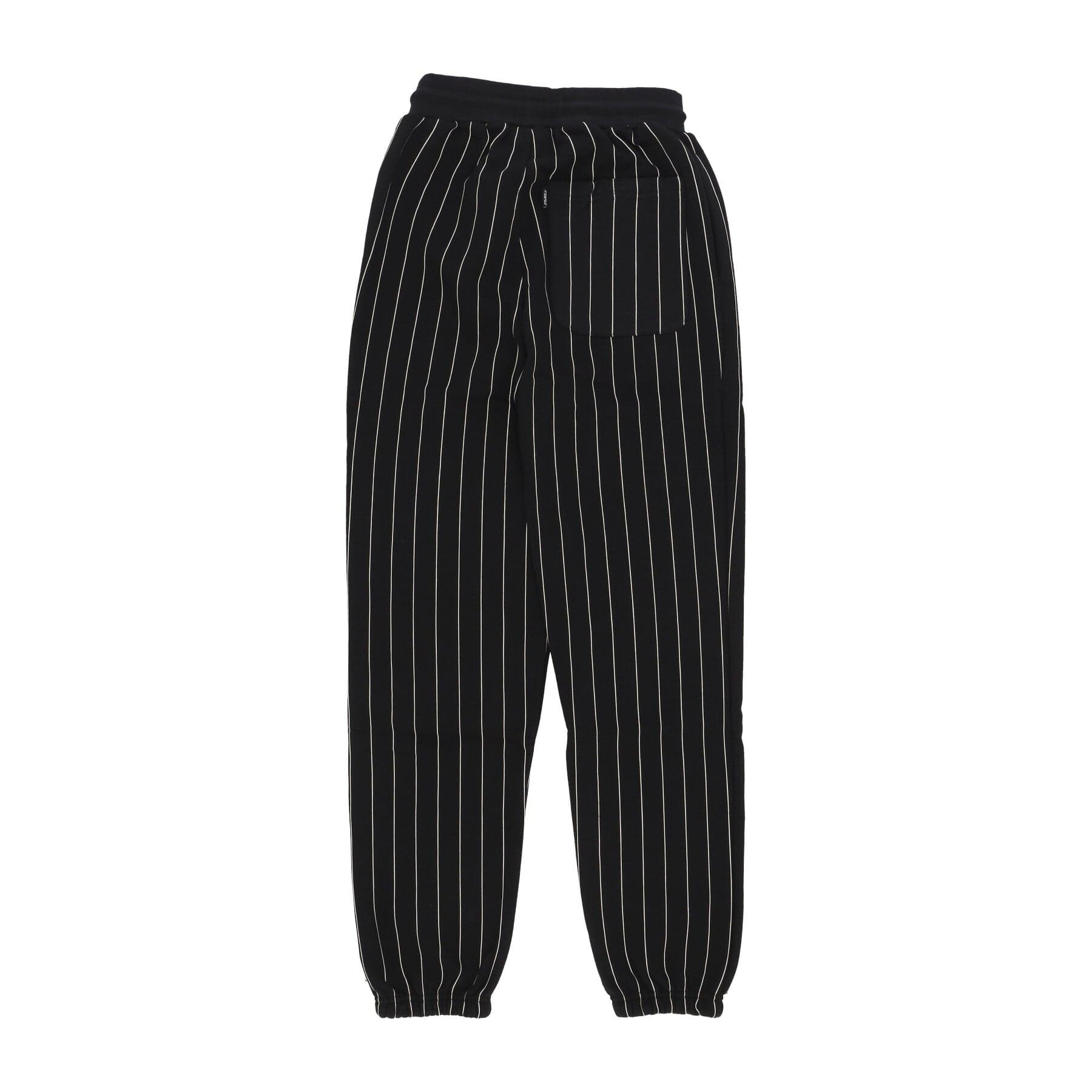 STAPLE Pantalone Tuta Felpato Uomo Pinstripe Pigeon Sweatpant Black - 2