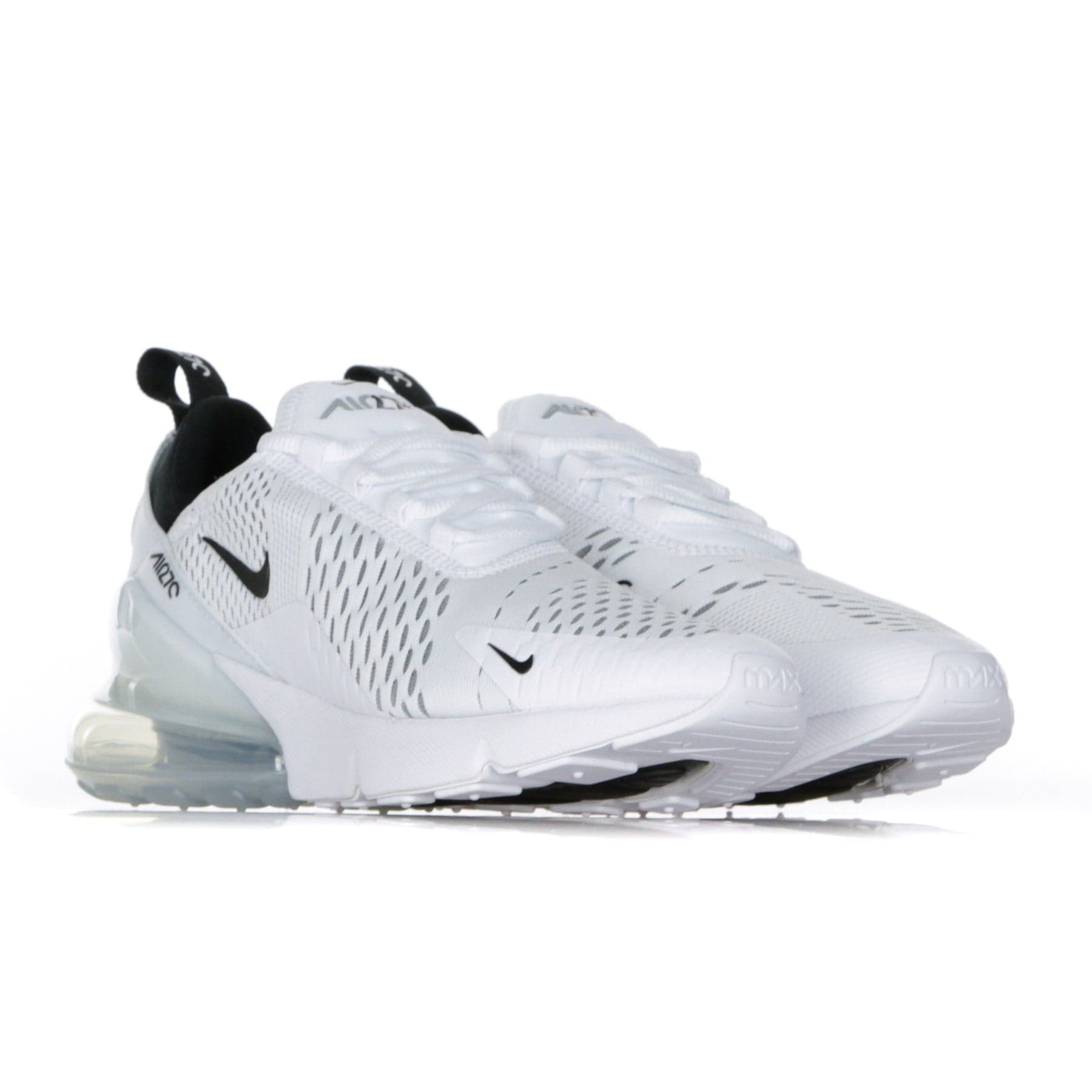 Nike Scarpa Bassa Uomo Air Max 270 White/black/white - 5