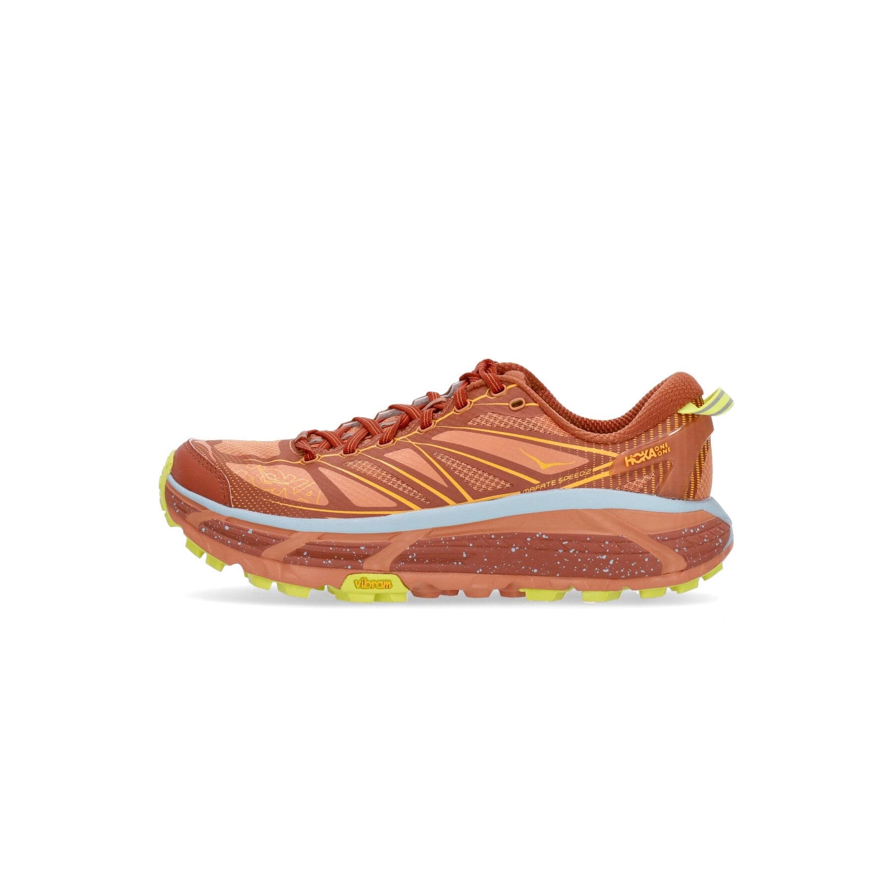 HOKA ONE ONE Scarpa Outdoor Uomo Mafate Speed 2 Baked Clay/radiant Yellow - 10