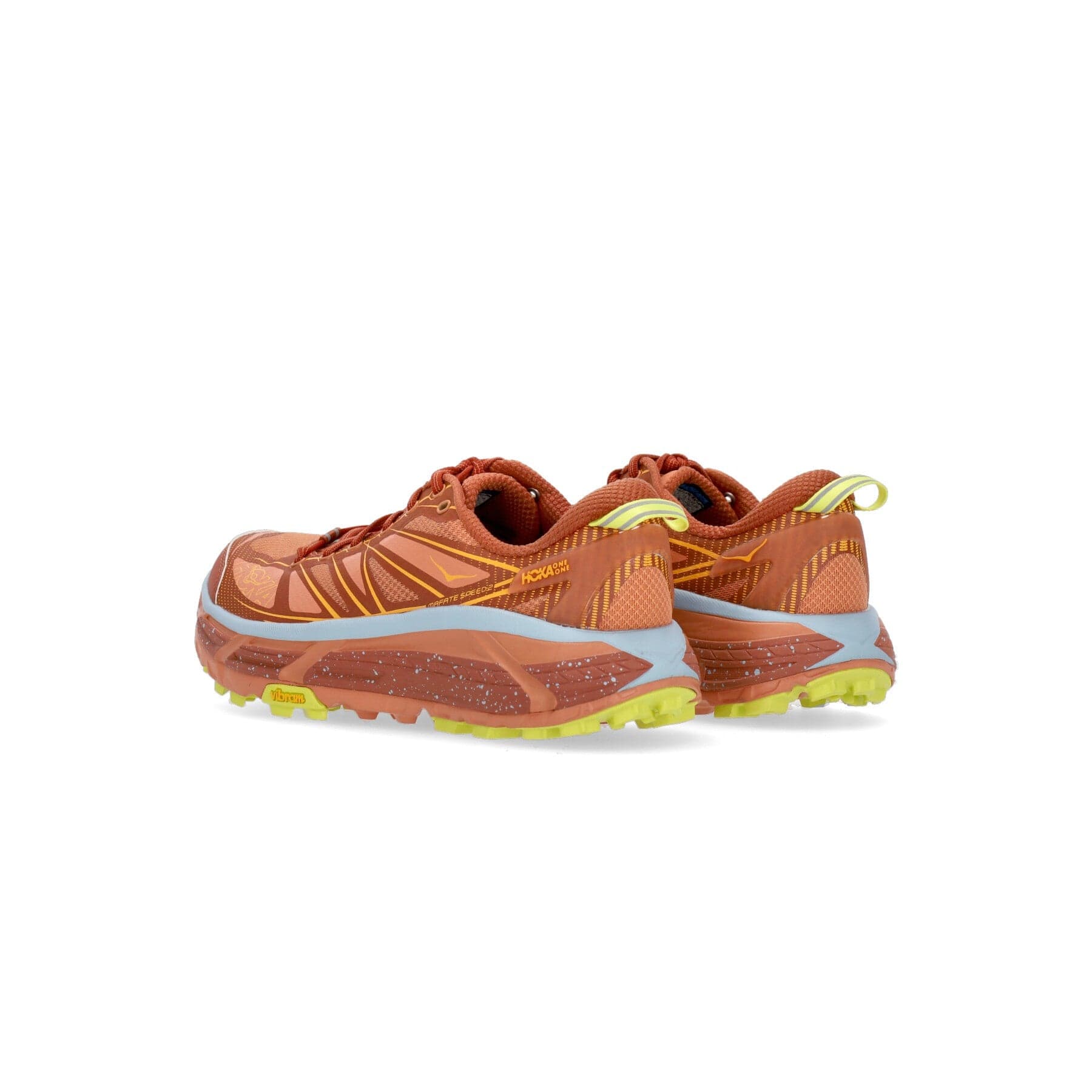 HOKA ONE ONE Scarpa Outdoor Uomo Mafate Speed 2 Baked Clay/radiant Yellow - 5