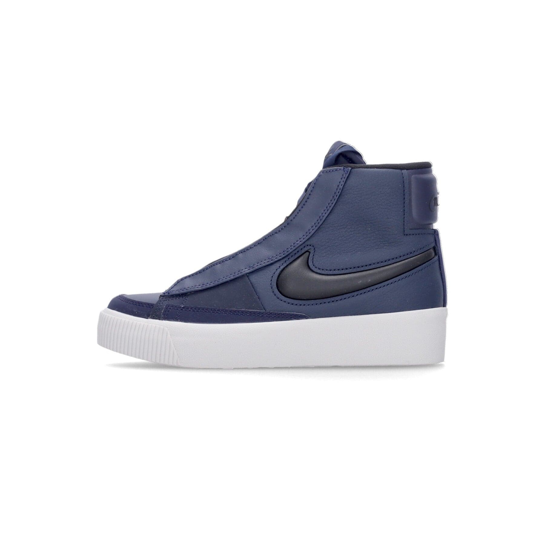 Nike Scarpa Alta Donna W Blazer Mid Victory Obsidian/midnight Navy/blackened Blue - 11