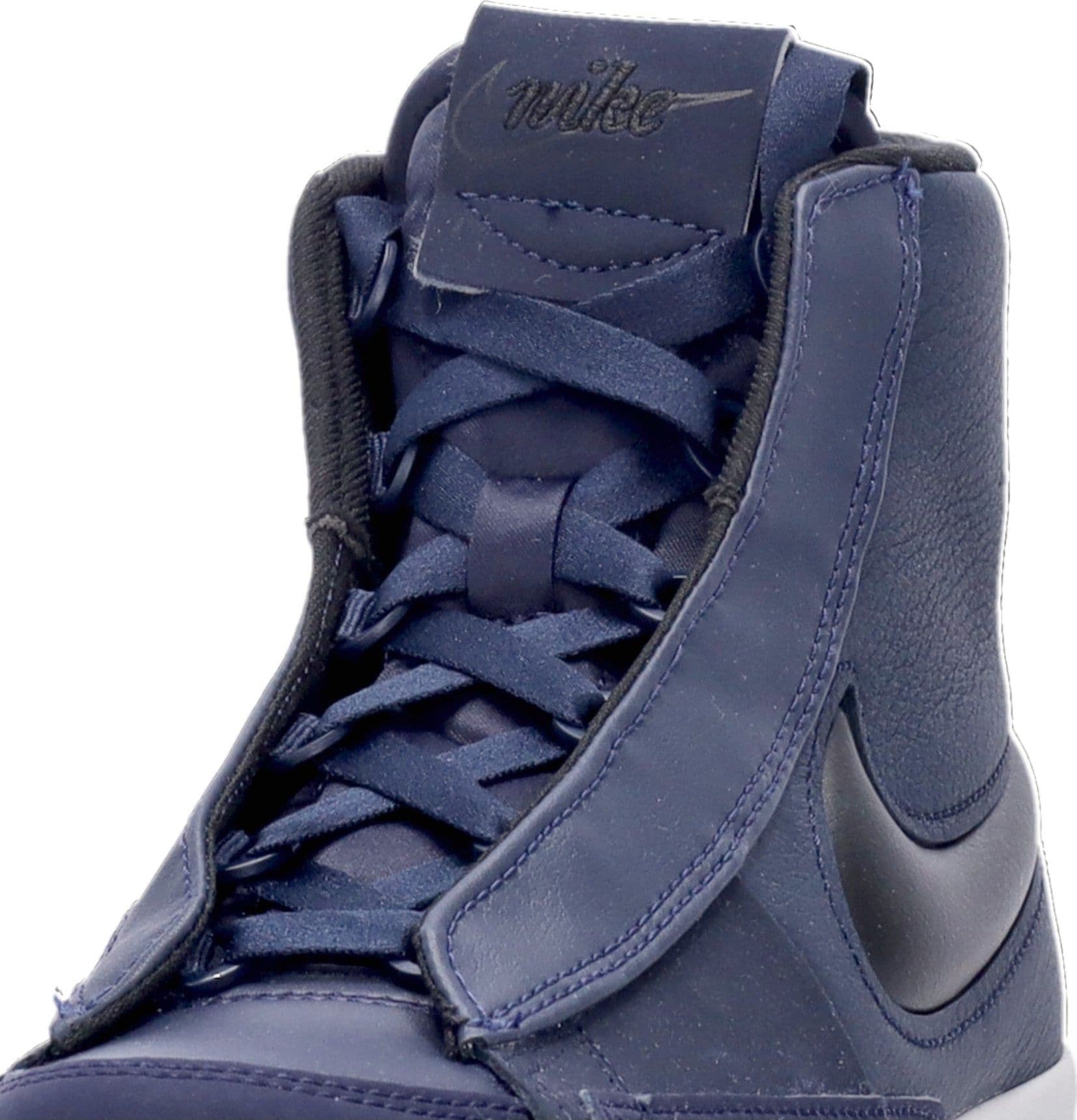 Nike Scarpa Alta Donna W Blazer Mid Victory Obsidian/midnight Navy/blackened Blue - 2