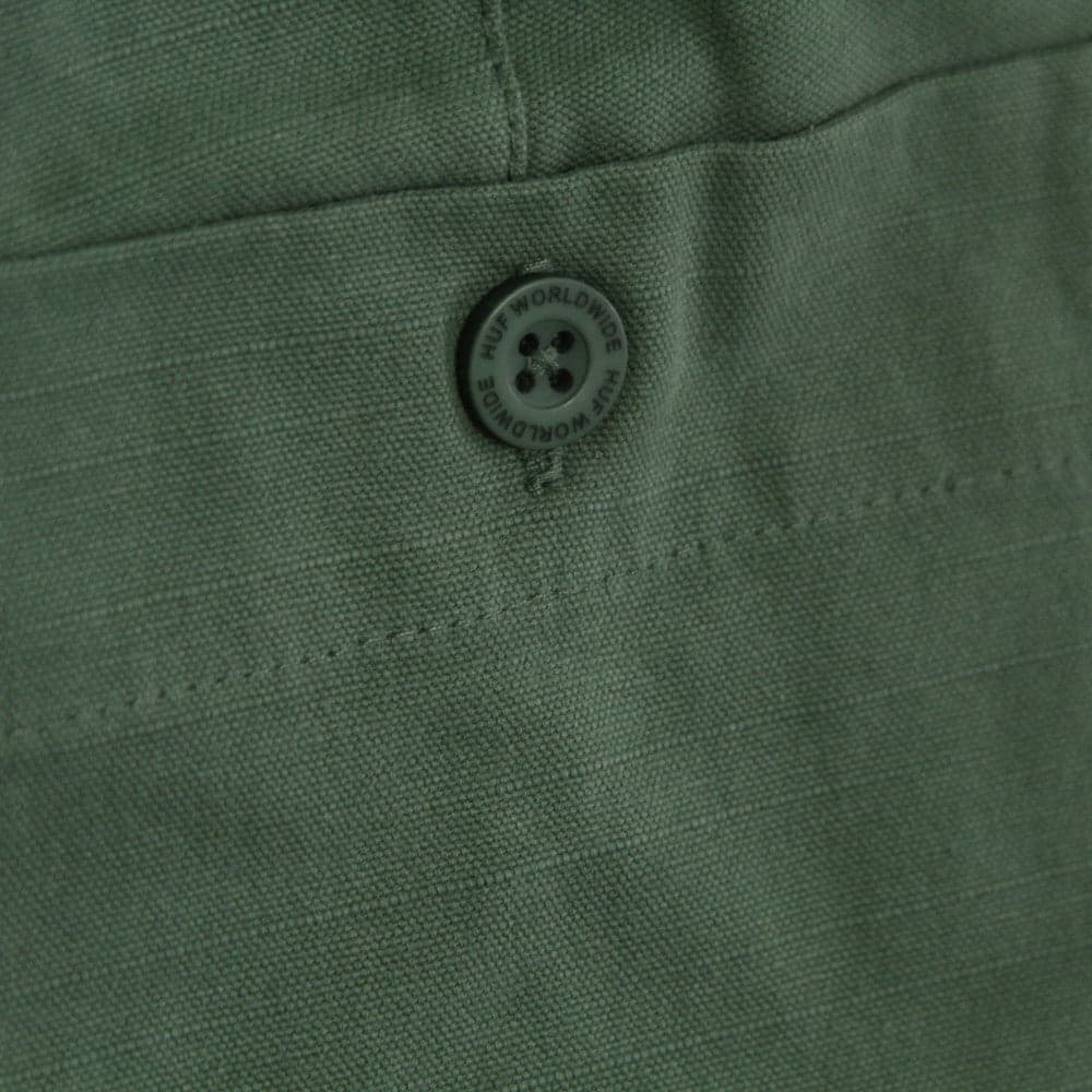 HUF Pantalone Lungo Uomo Huf Leisure Skate Pant Forest Green - 6