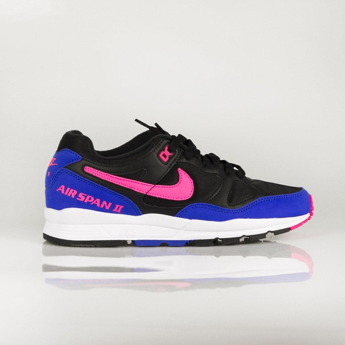 Nike Scarpa Bassa Uomo Air Span Ii Black/hyper Pink/hyper Royal - 2