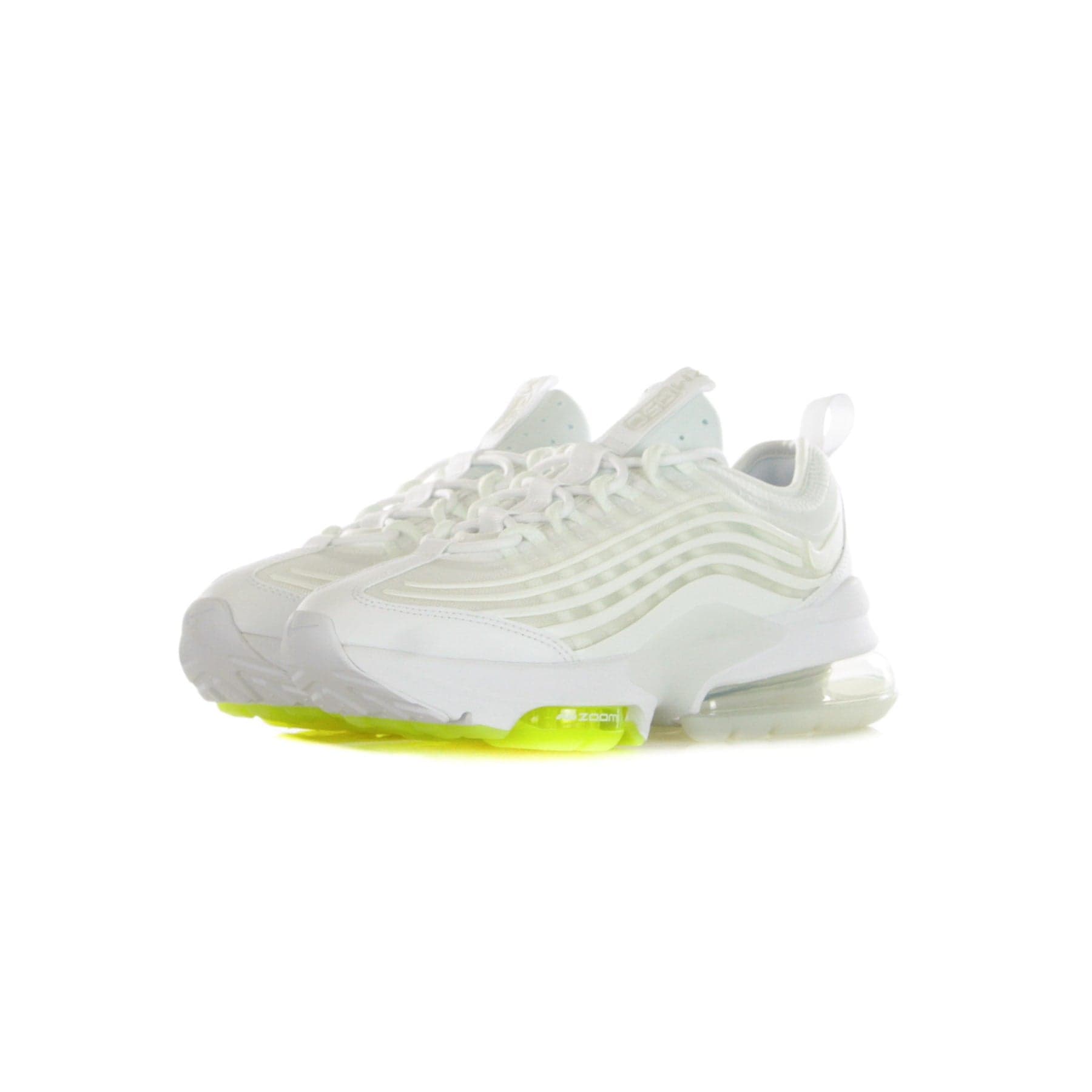 Nike Scarpa Bassa Donna W Air Max Zm950 White/mtlc Summit Wht/barely Volt/volt - 8