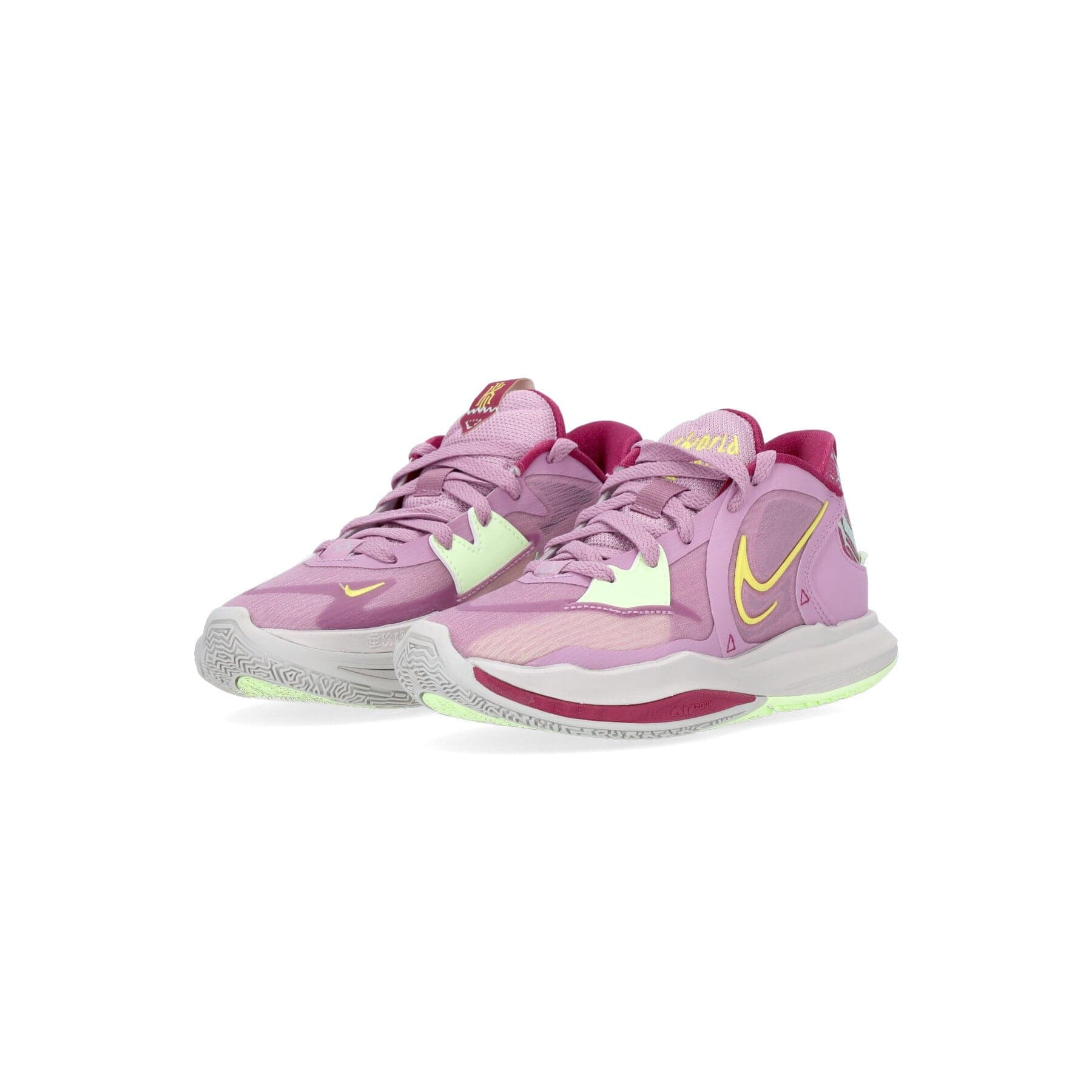 NIKE NBA Scarpa Basket Uomo Kyrie Low 5 Orchid/yellow Strike/light Bone - 3