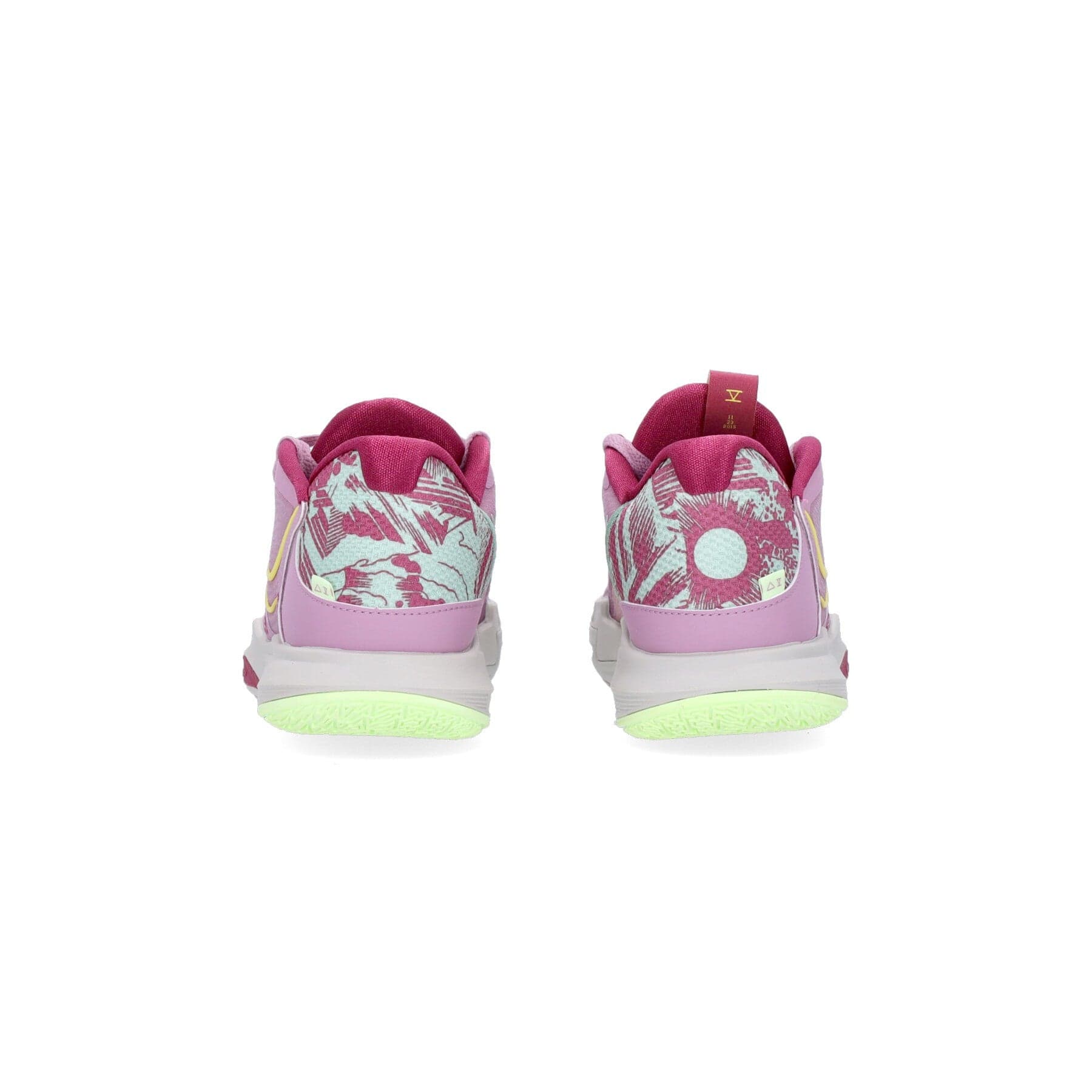 NIKE NBA Scarpa Basket Uomo Kyrie Low 5 Orchid/yellow Strike/light Bone - 6