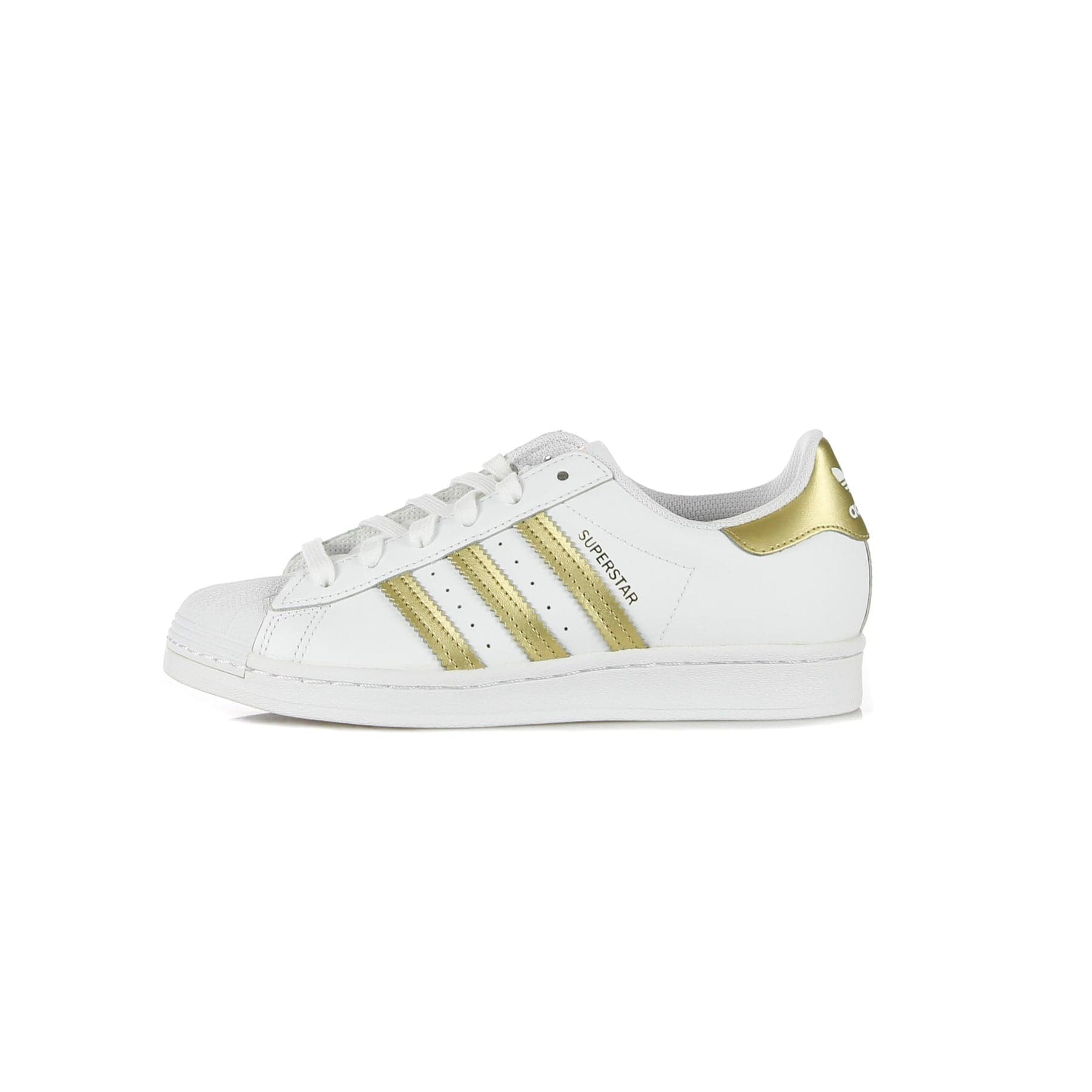 Adidas Scarpa Bassa Donna W Superstar Cloud White/gold Metallic/cloud White - 13