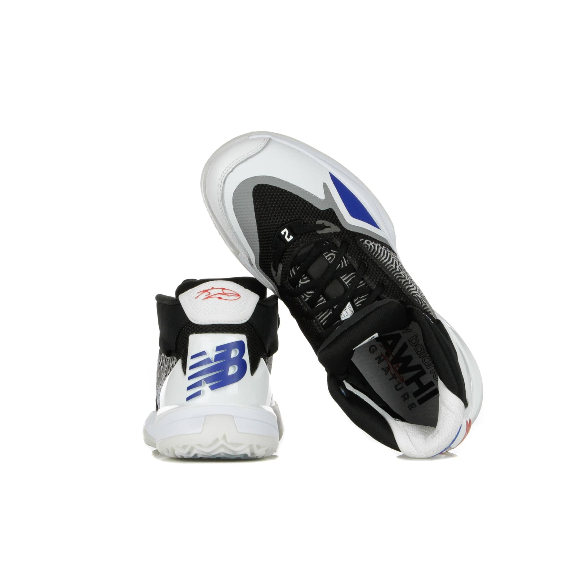 NEW BALANCE Scarpa Alta Uomo Kawhi Black/white/blue/red - 9