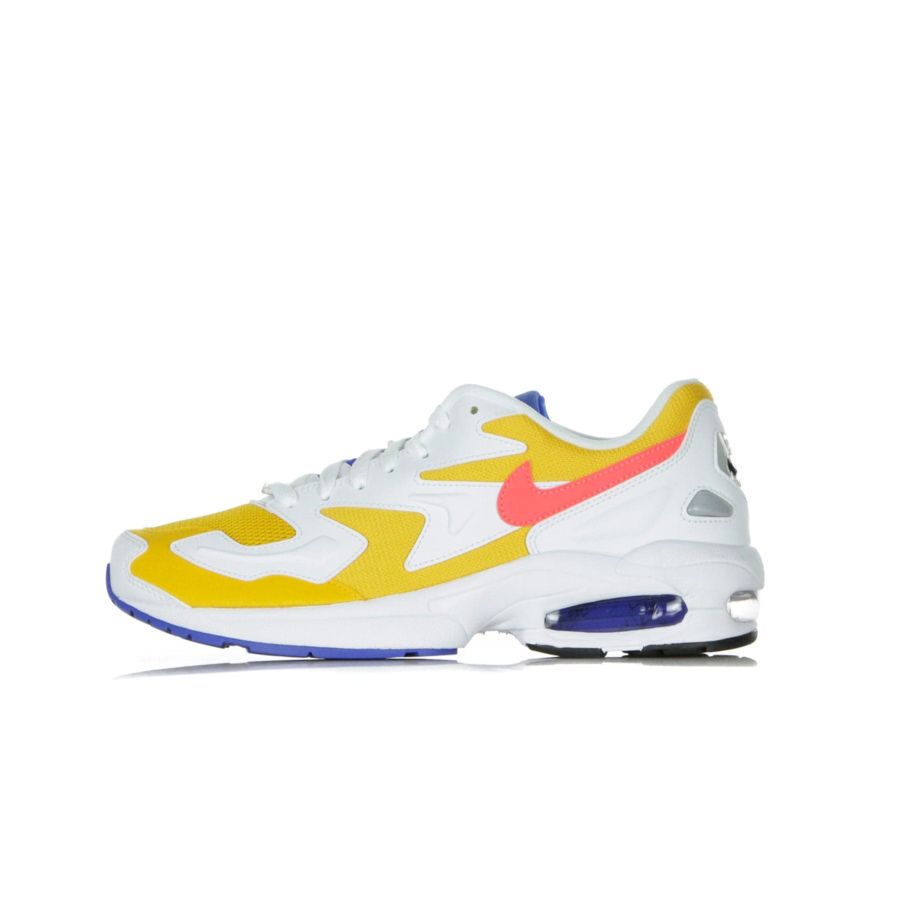 Nike Scarpa Bassa Uomo Air Max2 Light University Gold/flash Crimson/racer Blue - 11