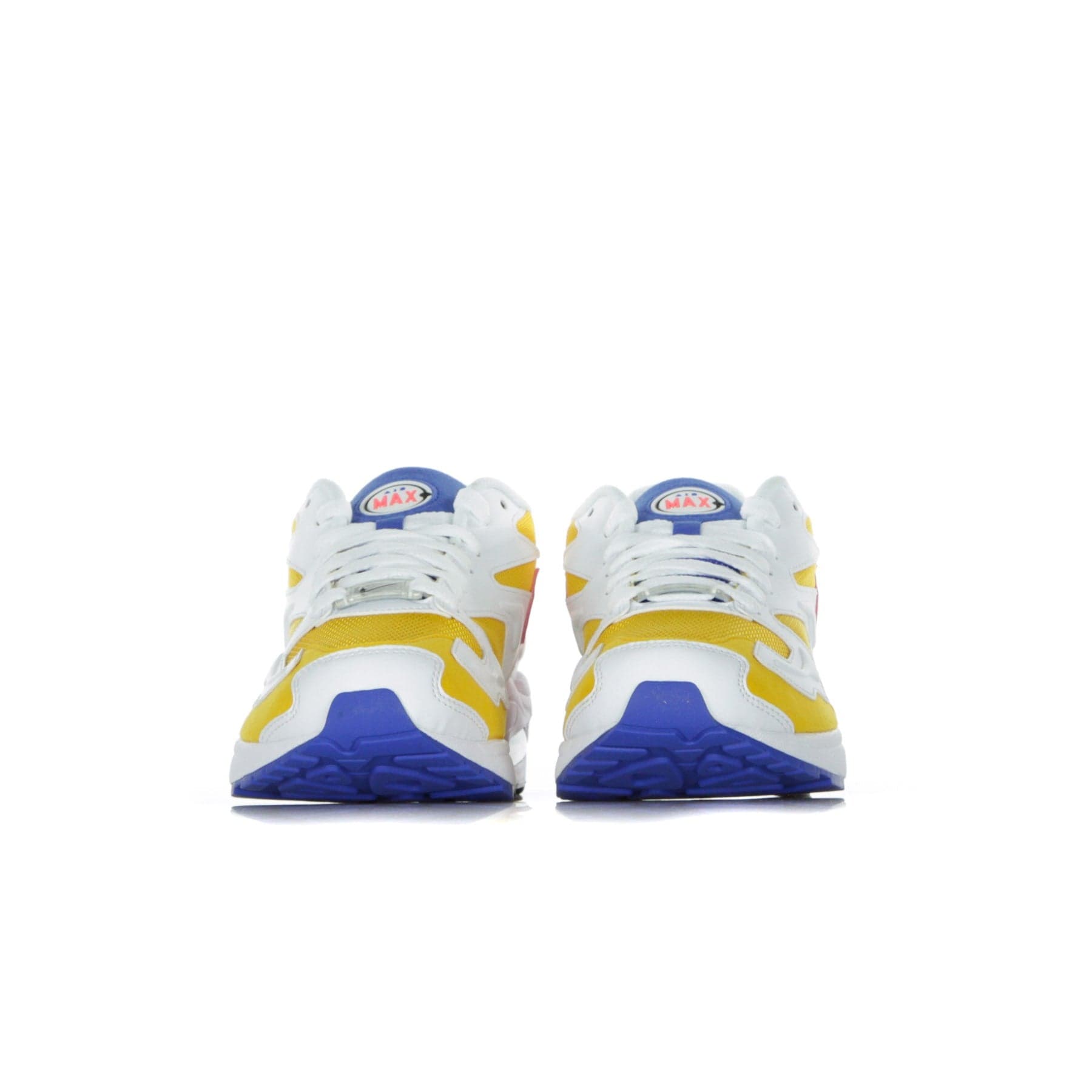 Nike Scarpa Bassa Uomo Air Max2 Light University Gold/flash Crimson/racer Blue - 4