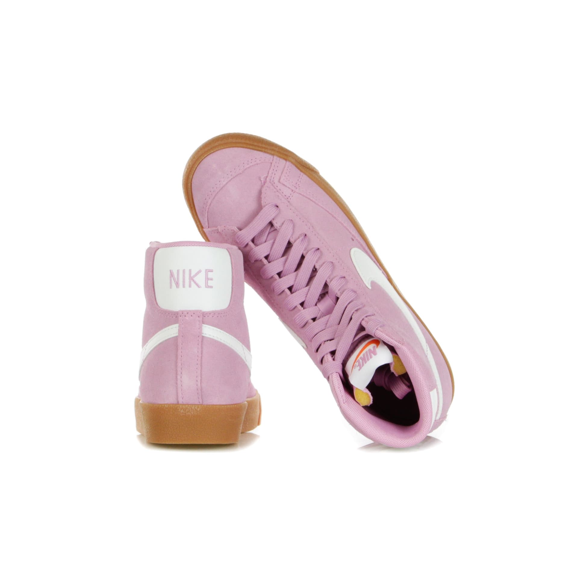 Nike Scarpa Alta Donna W Blazer Mid 77 Suede Beyond Pink/white/gum Med Brown - 2