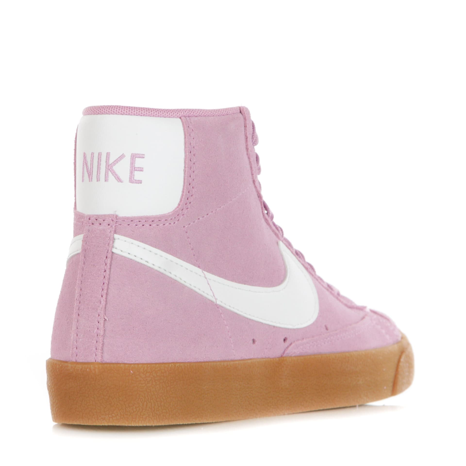 Nike Scarpa Alta Donna W Blazer Mid 77 Suede Beyond Pink/white/gum Med Brown - 3